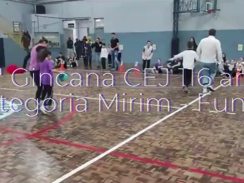 25ª Gincana CEJ 116 anos - Ensino Fundamental I